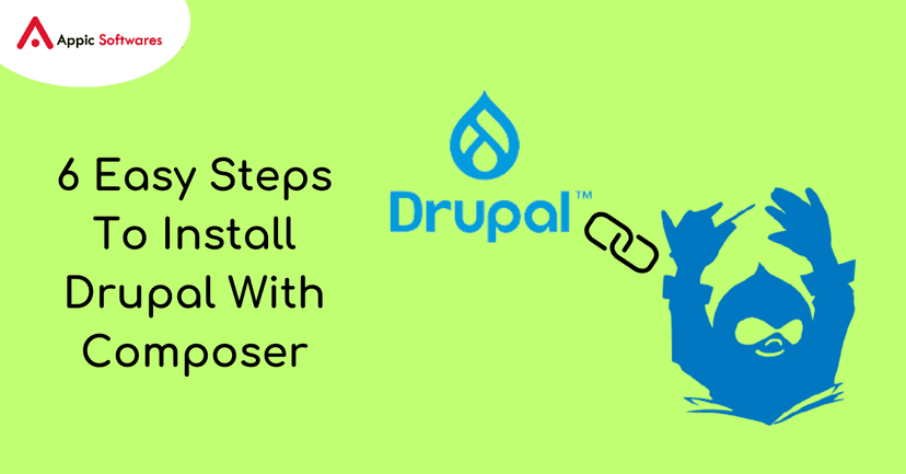steps to install drupal with composer