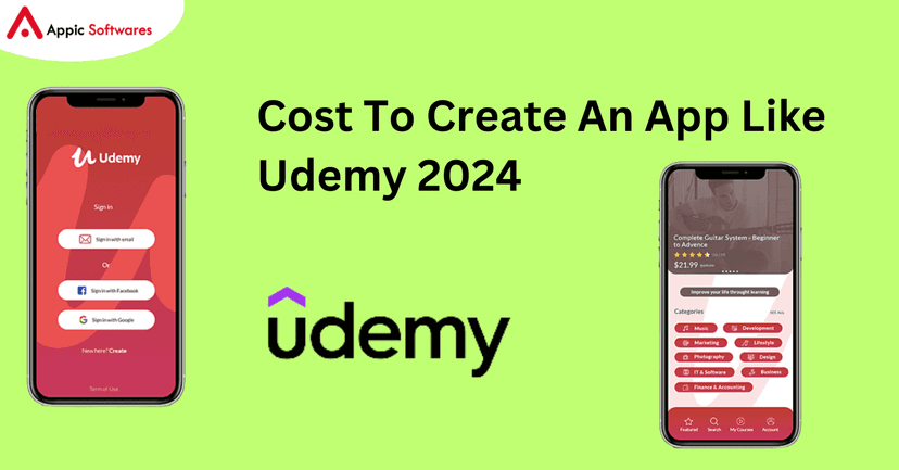Cost To Create An App Like Udemy 2024