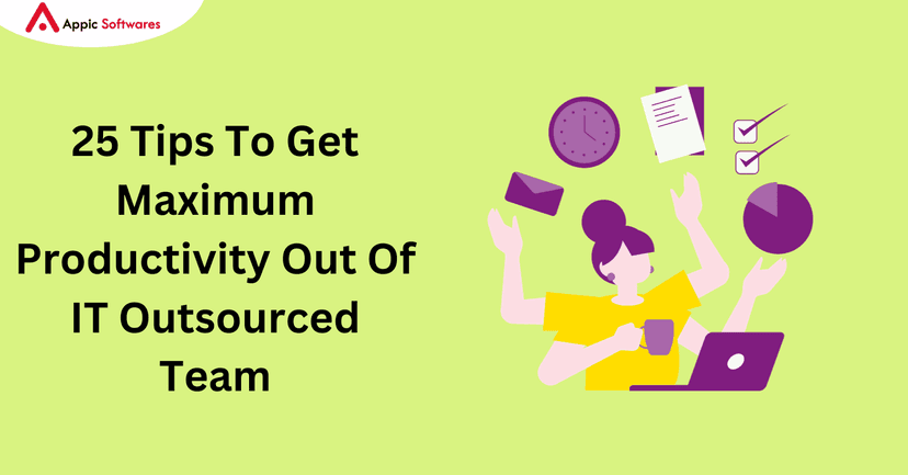 Productivity increase of IT outsourced team