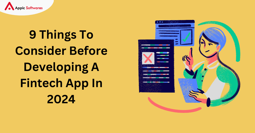 Things to consider before building a FinTech App