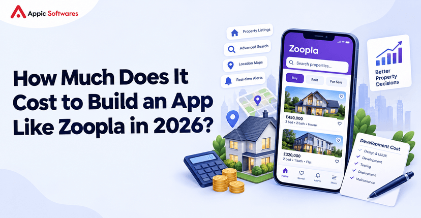 How Much Does It Cost to Build an App Like Zoopla in 2026?