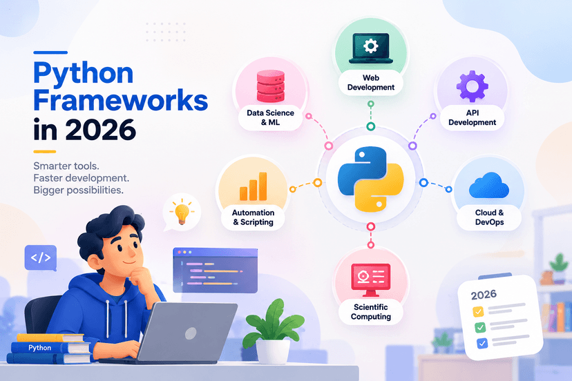 Python Frameworks in 2026: Django, Flask, FastAPI and 20+ Others by Category, and How to Choose