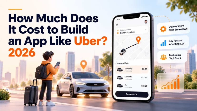 How Much Does It Cost to Build an App Like Uber? 2026