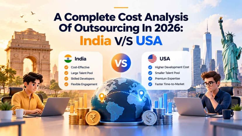 A Complete Cost Analysis Of Outsourcing In 2026: India V/S USA