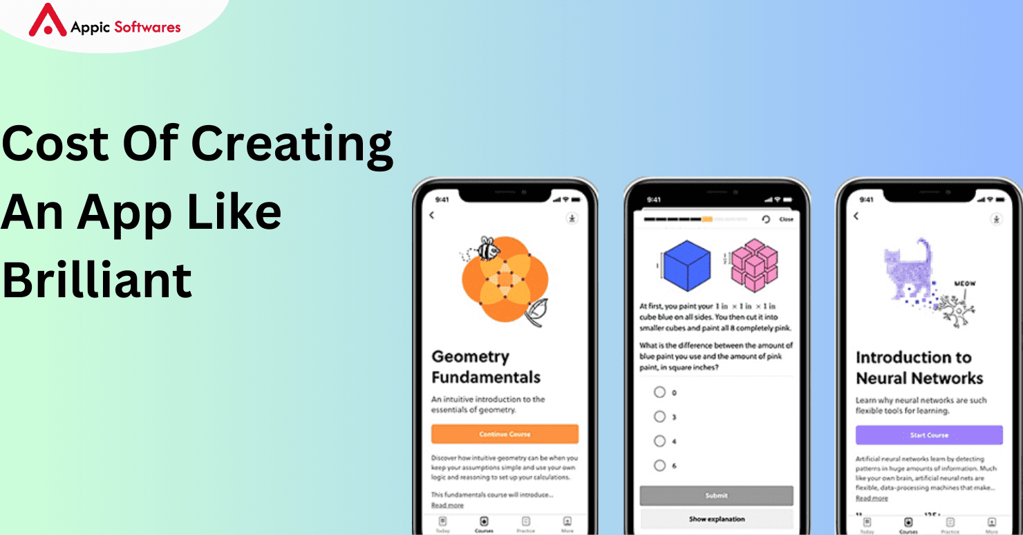 Cost Of Creating An App Like Brilliant