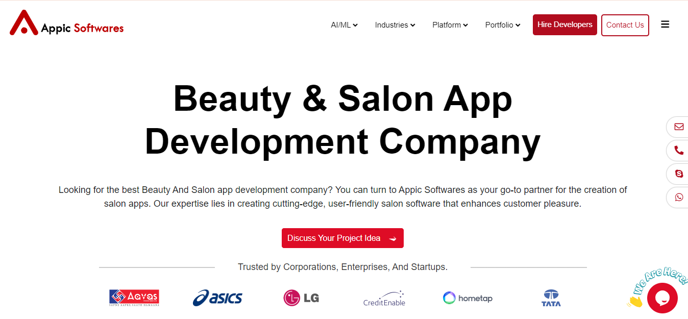 Beauty And Salon App Development Companies