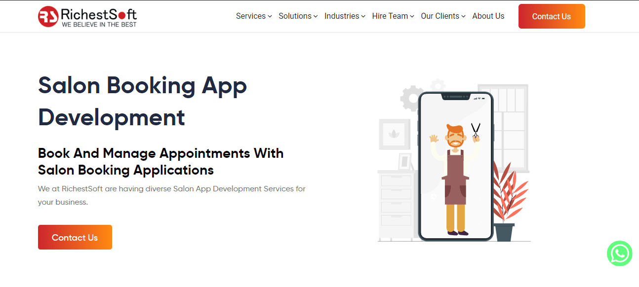 Beauty And Salon App Development Companies