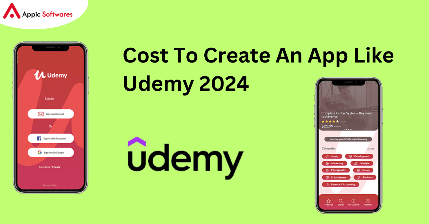 Cost To Create An App Like Udemy 2024