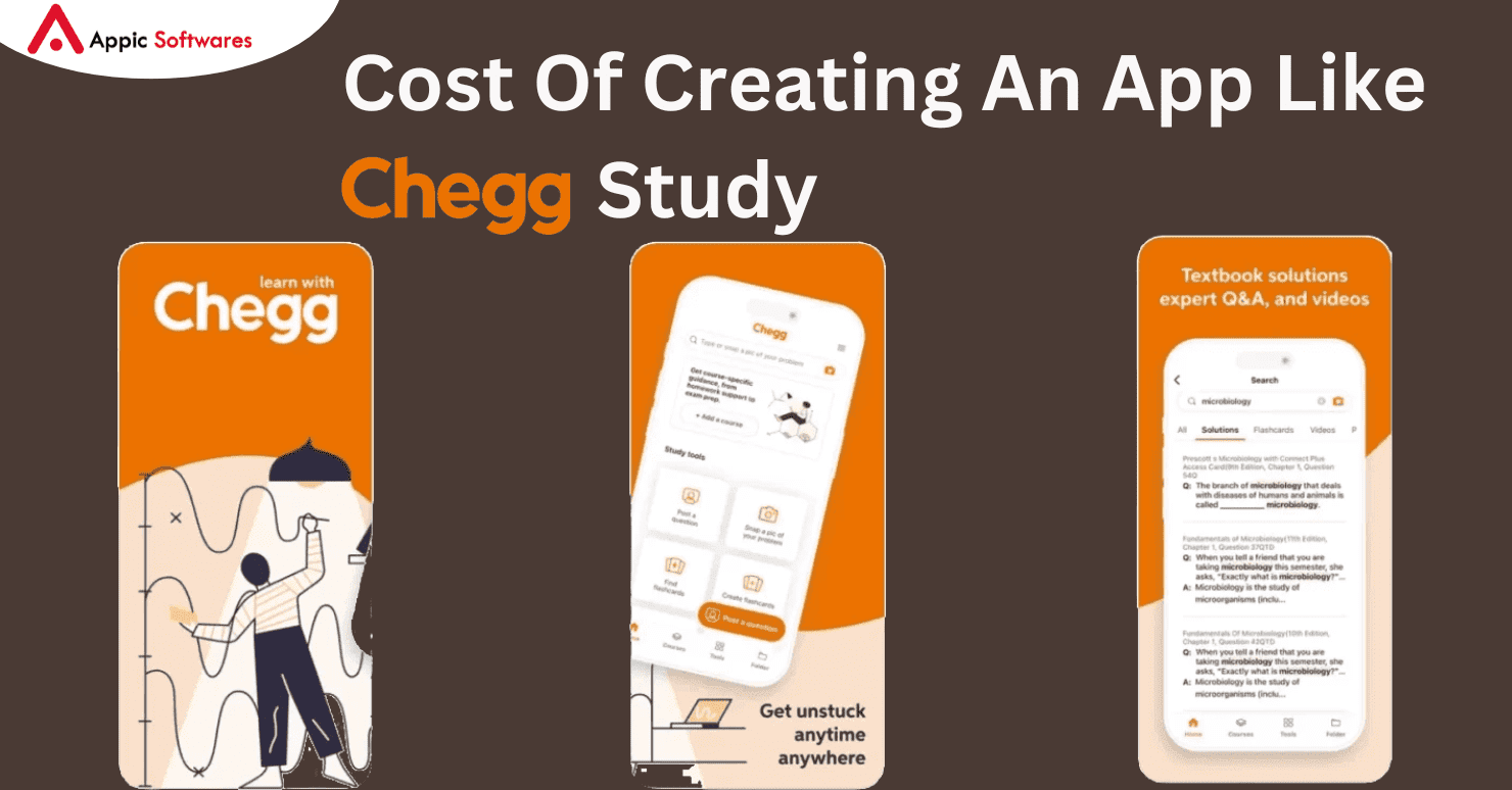 Cost Of Creating An App Like Chegg Study
