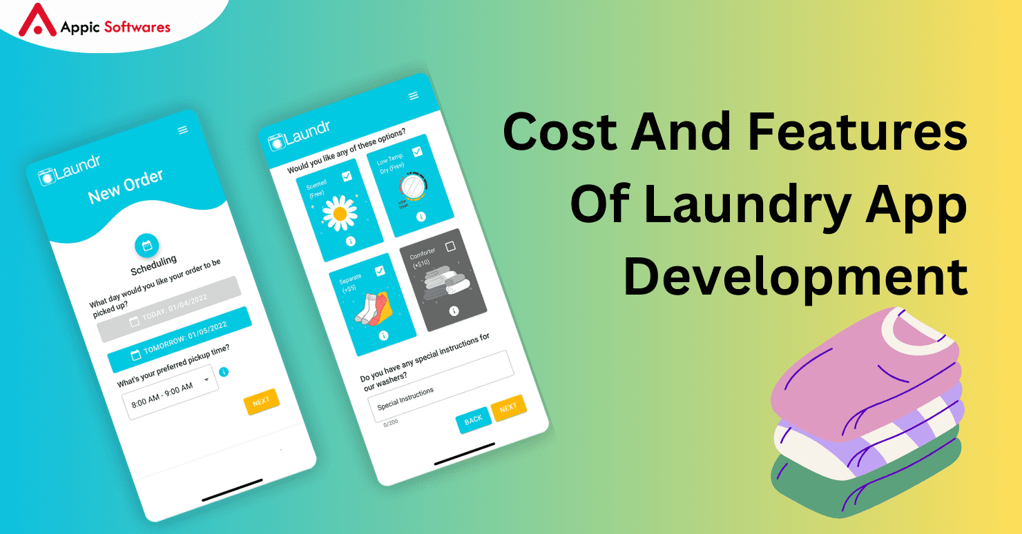 Cost And Features Of Laundry App Development
